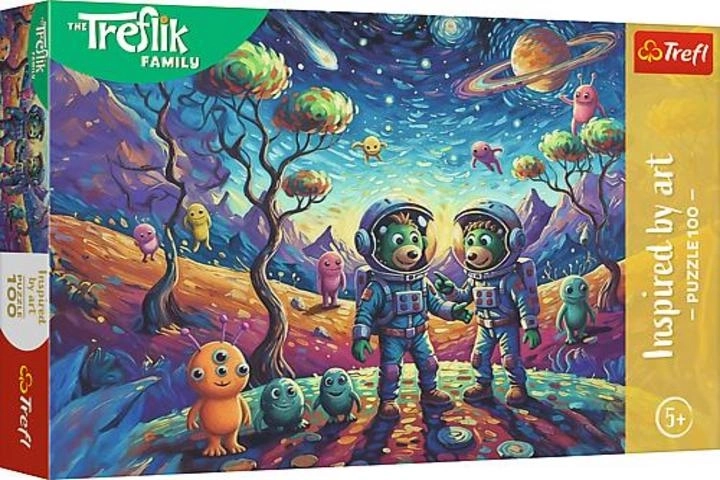 Puzzle Trefl 100 pezzi Inspired by Art: fantasie cosmiche