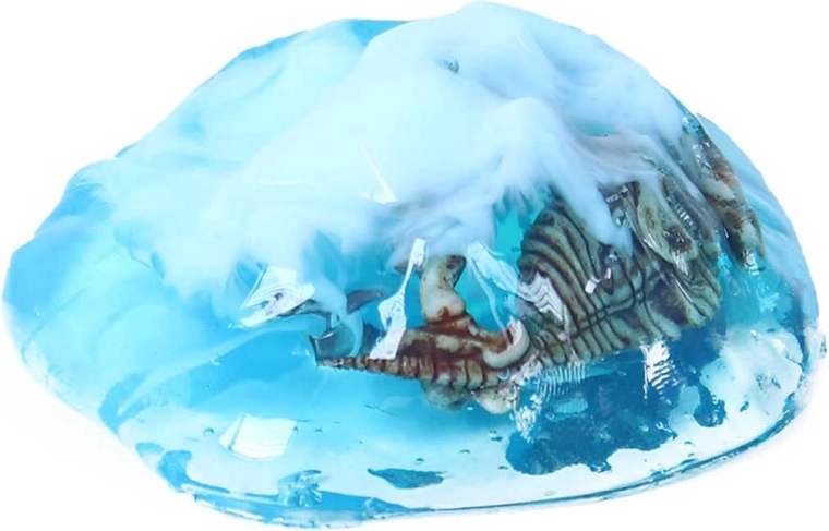 Slime trasparente con effetto “glaciale”
