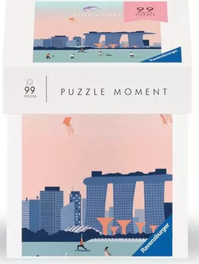 Ravensburger Puzzle Moment: Singapore, 99 pezzi