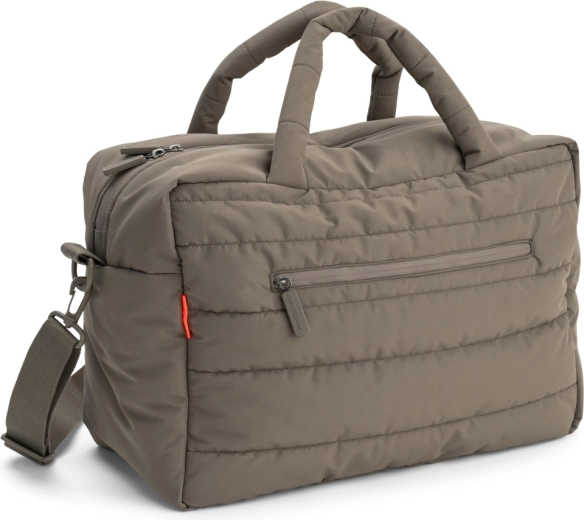 Borsa fasciatoio trapuntata Done by Deer grigio tortora