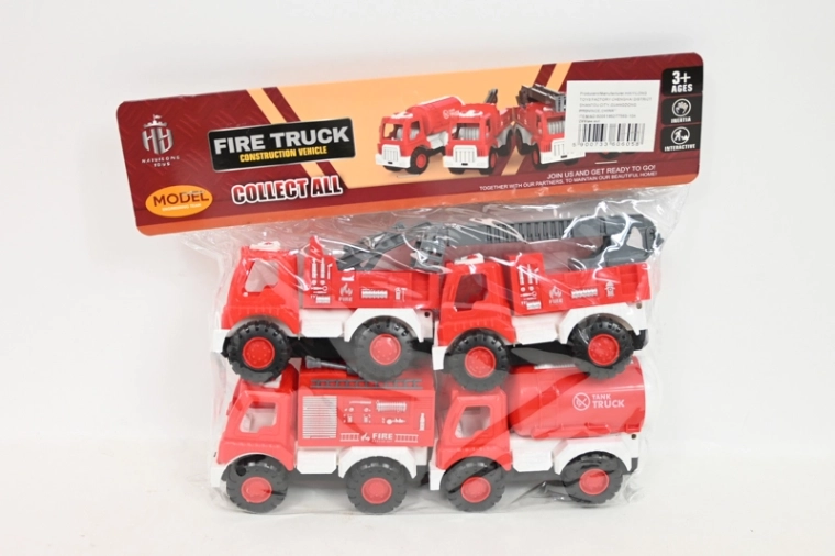 Set di automobiline 4 pz