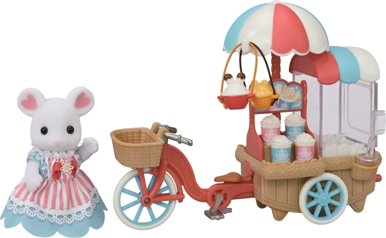Sylvanian Families chiosco dei popcorn mobile con topolina