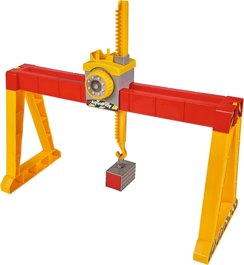 Porto container con gru