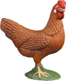 Figura di gallina Balulu