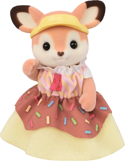 Mamma dei Cervi Primrose in costume da donut