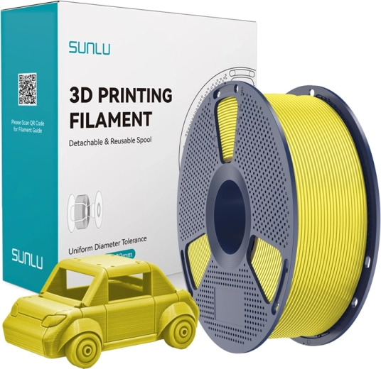 Filamento Sunlu PETG giallo