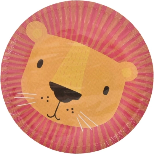Piatti di carta Jungle 18 cm (10 pz)