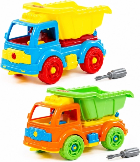 Camion ribaltabile per bambini smontabile e rimontabile - 1 pezzo
