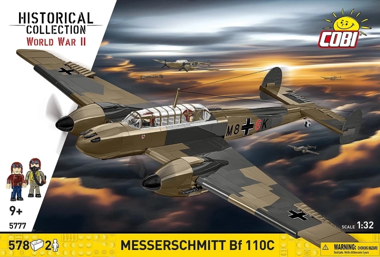 Set di costruzioni COBI Messerschmitt BF 110C – 578 pezzi