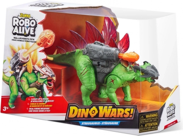 Stegosauro Interattivo Robo Alive Dino Wars di ZURU