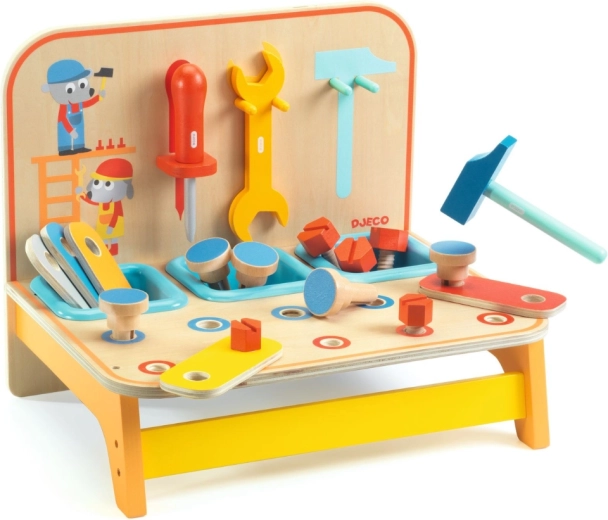 Sicuro design in legno e colori vivaci