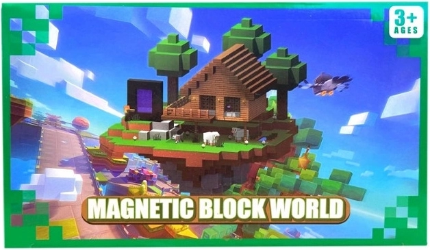 Costruzione magnetica da 46 pezzi