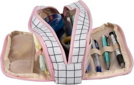 Organizer pieghevole con passanti e tasche