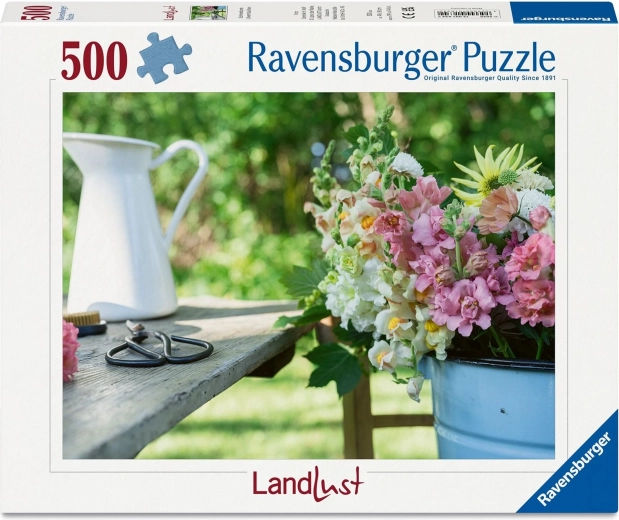 Puzzle Ravensburger LandLust: caleidoscopi colorati 500 pezzi
