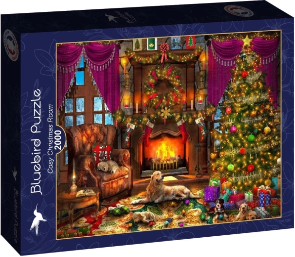 Puzzle Bluebird "Accogliente stanza di Natale" 2000 pezzi