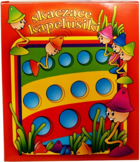 Cappellini saltellanti – gioco di abilità per bambini