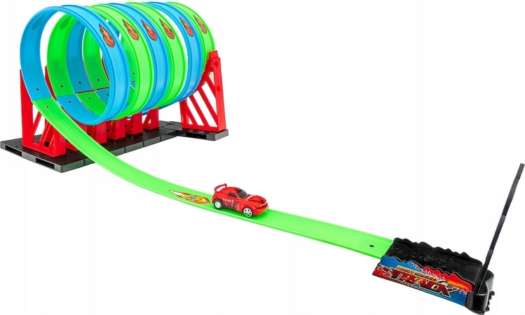 Spettacolare loop a 360° “corkscrew”