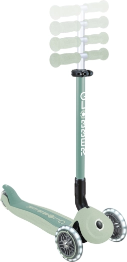 Ruote LED senza batterie e guida fluida