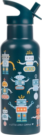 A Little Lovely Company borraccia in acciaio inox 500 ml robot