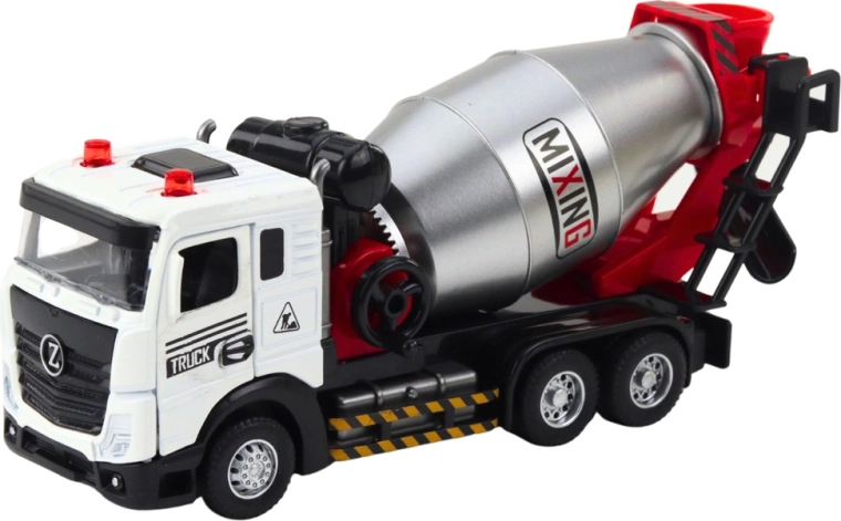 Tamburo di miscelazione rotante come in una vera betoniera