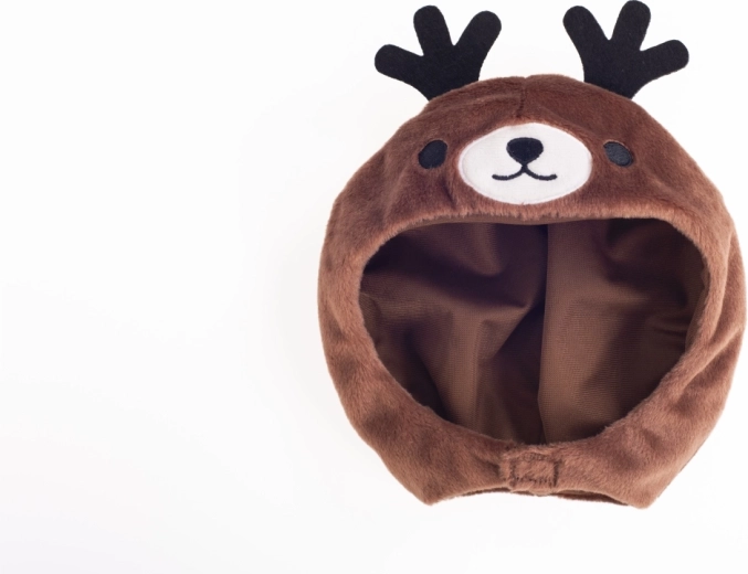 Cappuccio rimovibile con corna per lo sviluppo della motricità