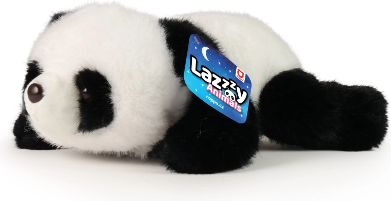 Panda di peluche sdraiata 29 cm Lazzy Animals