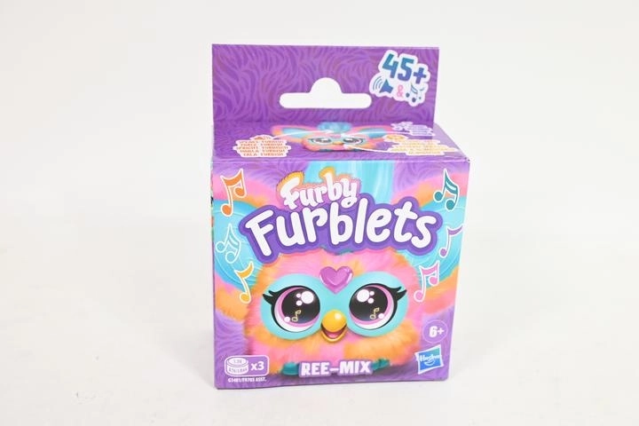 Furby Furblets Ree-Mix peluche interattivo con clip - 1 pezzo