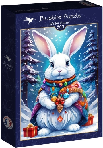 Puzzle Bluebird Coniglietto invernale 500 pezzi
