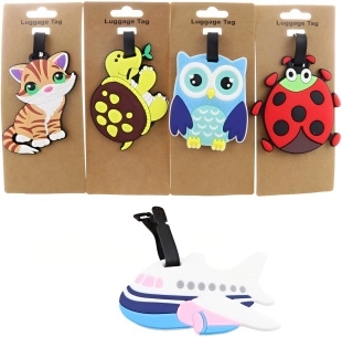 Etichetta per valigia o zaino