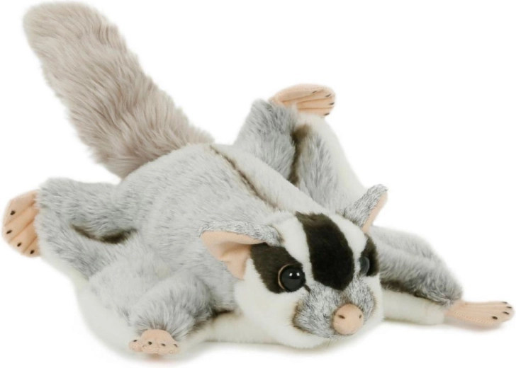 Peluche di scoiattolo volante grigio 38 × 27 cm