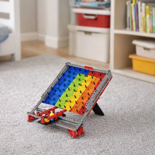 Lancio e cestino di raccolta