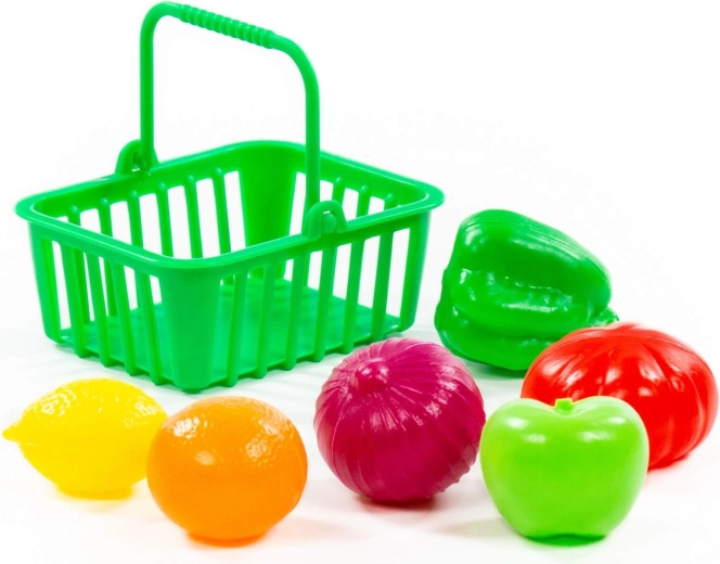 Set di Giocattoli con Frutta e Verdura