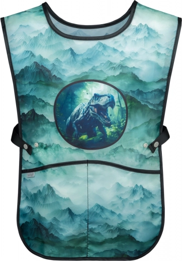 Grembiule per bambini lavabile BAAGL Dino con tasche