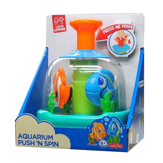 Hap-p-kid acquario rotante con pesciolini colorati