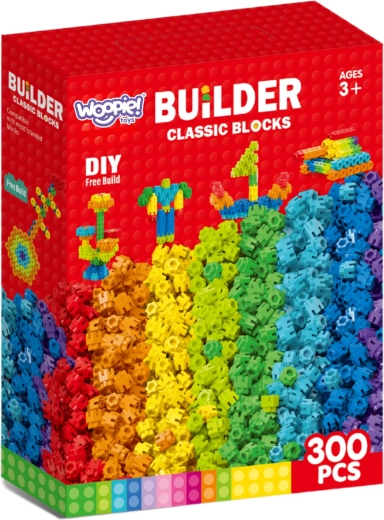 300 pezzi colorati per creare liberamente