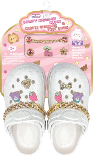 Sandali bianchi da bambino con accessori decorativi