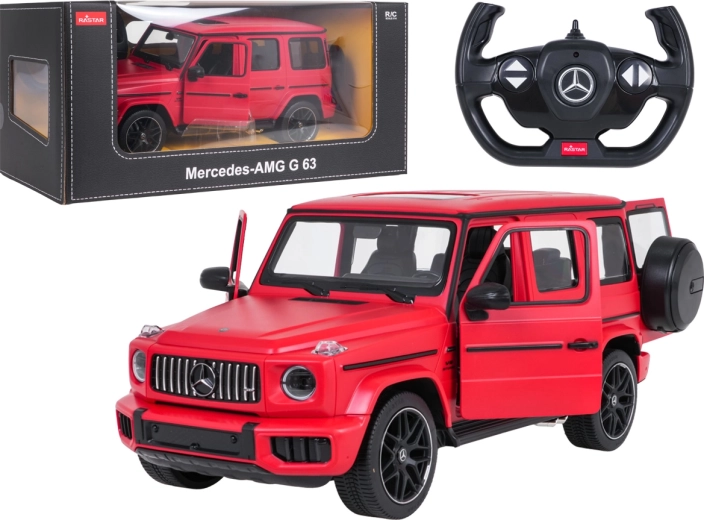 Auto radiocomandata Rastar Mercedes-AMG G63 (W 465) in scala 1:14, nera