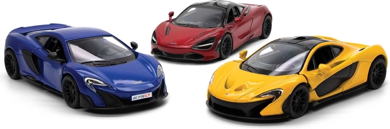 Modello in metallo McLaren con carica a retroazione