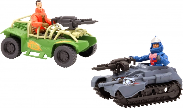 The Corps! soldato con veicolo militare 14 cm