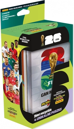 Lattina da collezione di carte PANINI FIFA World Cup 2026