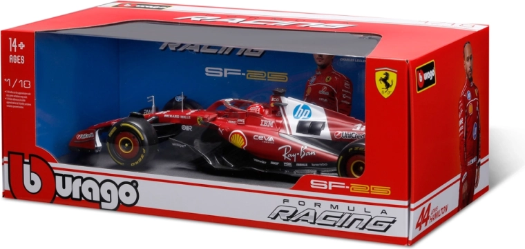 Con casco del pilota e confezione regalo