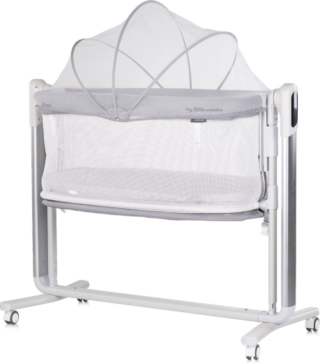 Chipolino Ultima culla elettrica 3 in 1 grigia