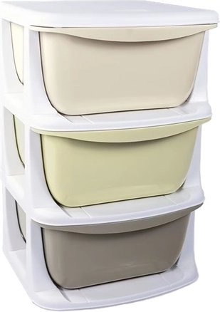 Organizer per bambini Dolu con 3 cassetti