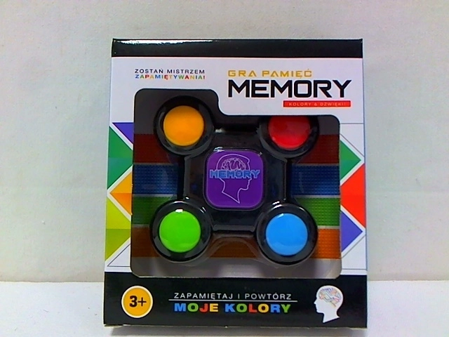 Gioco elettronico di memoria con 4 colori e suoni