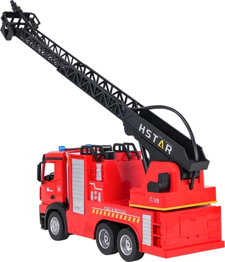 Scala estensibile e girevole per missioni di salvataggio ricche di azione