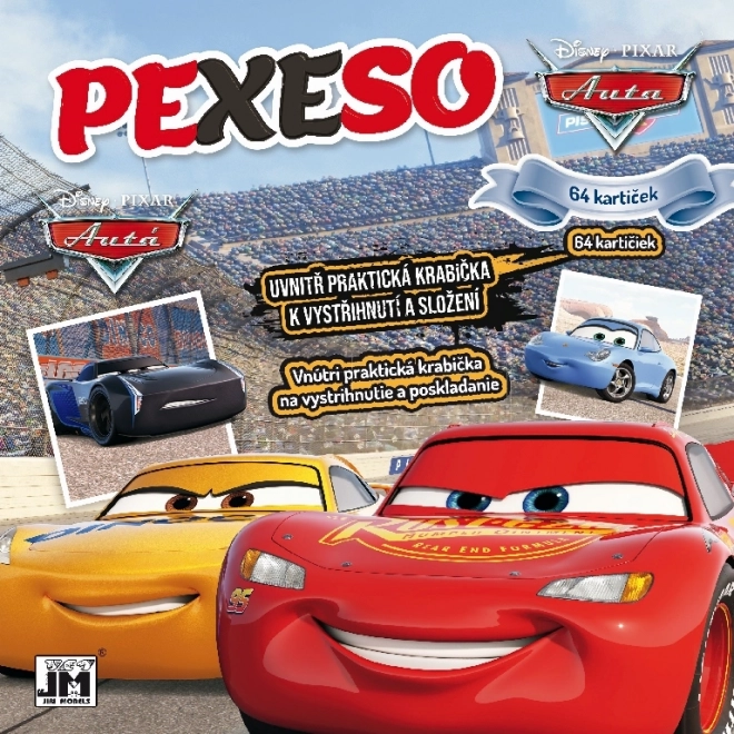 Pexeso nel quaderno Cars - Auto