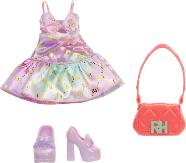 Outfit alla moda con borsetta