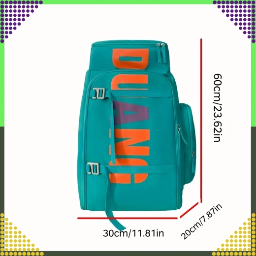 Zaino scolastico e da trekking per skateboarder 55 l