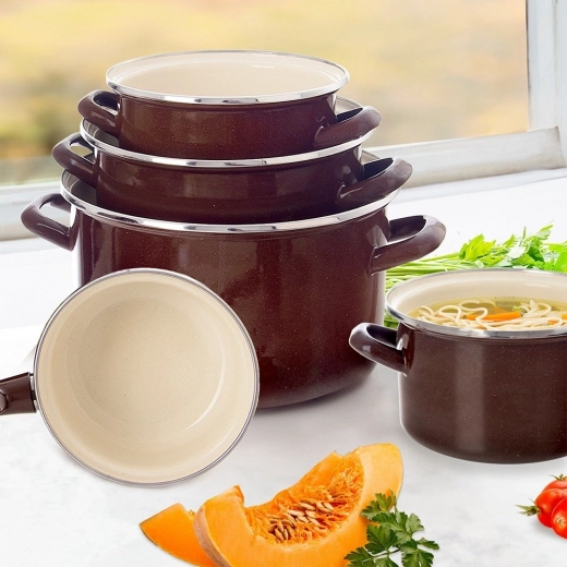 Grande capacità 8 l per cucinare in famiglia