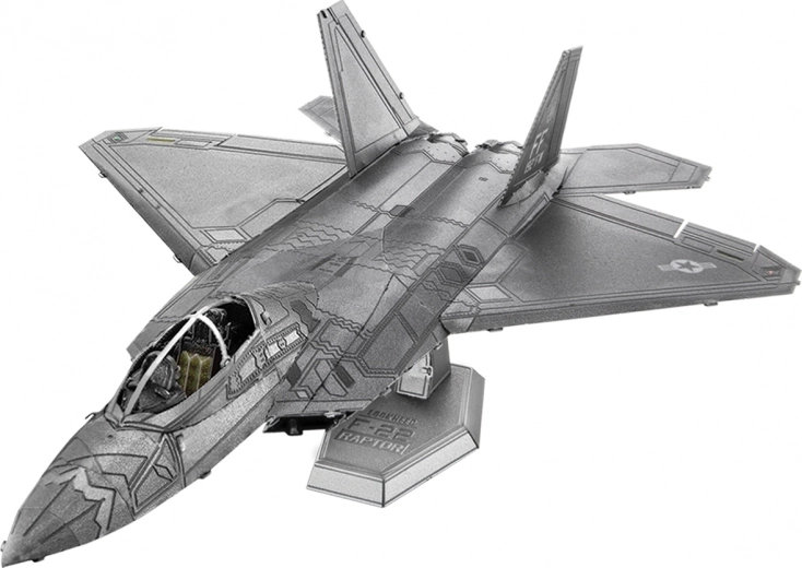 Puzzle 3D in metallo F-22 Raptor